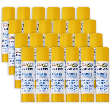 Prang Prang Washable Glue Stick, .28 oz, PK24 DIX15083